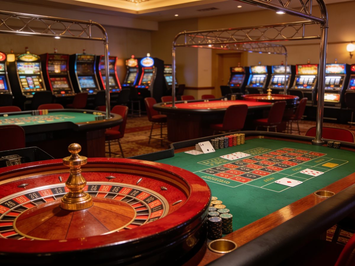 Imagen ilustrativa: la sala de juego de un casino
